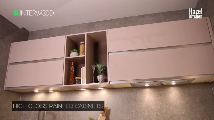 High Gloss Kitchen Cabinets