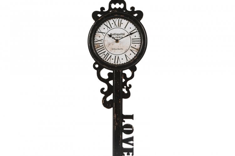 Classic Old Love Key Wall Clock