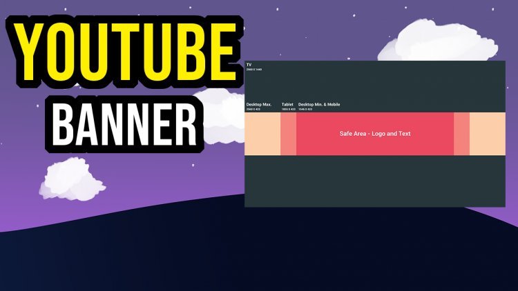 Download Free YouTube Banner Template PSD 2022