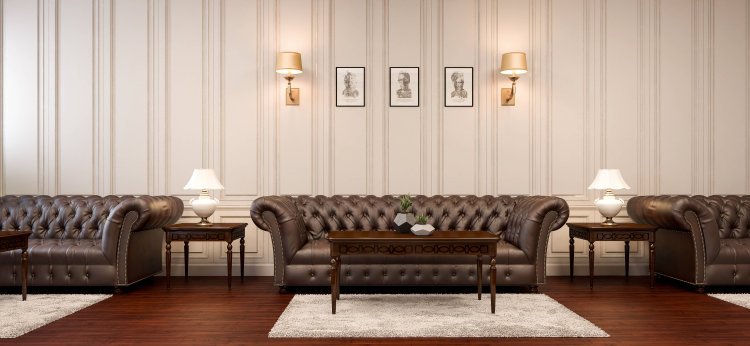 Chesterfield Conte Office Sofa Design