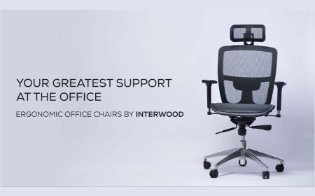 Interwood Launches New Line of Office Ergonomic Chairs for Optimal Comfort and Health