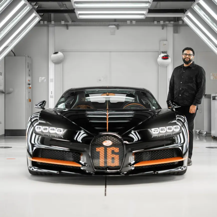 Canadian Business Tycoon 'Bilal Hydrie' Acquires Iconic Last Bugatti Chiron for $3 Million