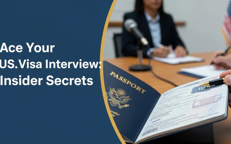 US Visa Interview Guide: Tips & Strategies for Success | Ex-Officer Insights